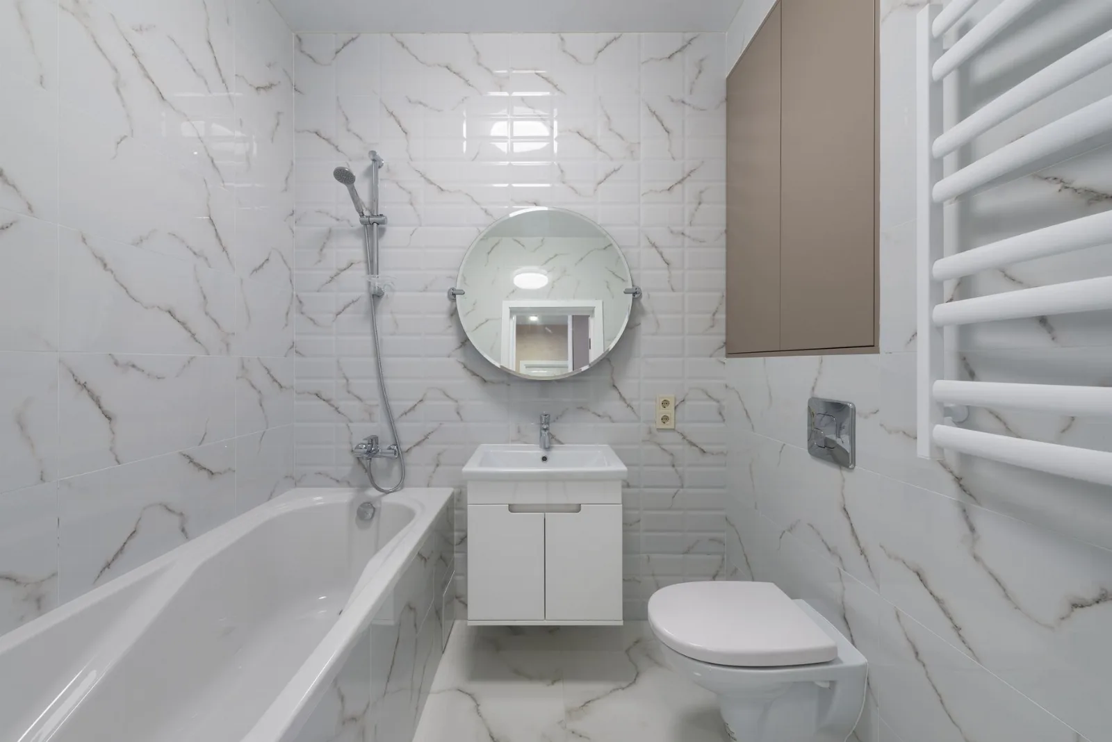 Plomberie complète d'une maison neuve — finitions